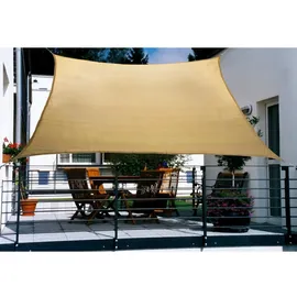 PEDDY SHIELD Floracord Balkonsonnensegel HDPE Weizen 270 cm x 140 cm