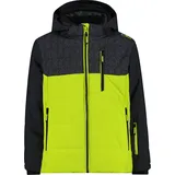 CMP Jungen Skijacke Kid Jacket Snaps Hood 34W4984-E112 104 - Acido - 104