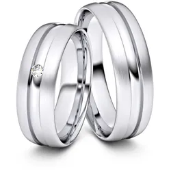 Partnerringe / Freundschaftsringe Koblenz 925er Silber - 5081