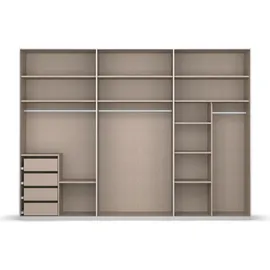 Rauch Drehtürenschrank Skat Pure 301 x 223 x 63 cm Grau
