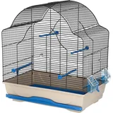 Kerbl Vogelkäfig Gabbia Daisy 56 x 36,5 x 62 cm blau/grau