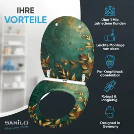Sanilo WC Sitz mit Absenkautomatik Greego