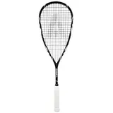 Ashaway Squashschläger Powerkill Meta XBC 135g/kopflastig schwarz - besaitet schwarz