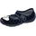 Fischer Markenschuh Klett-Hausschuh Blau 30