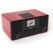 Block DAB+ Internetradio mit CD-Player AURORA Smartradio Hochglanz-rot