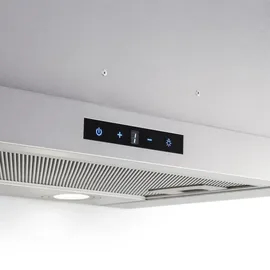 Klarstein Vinea Flachschirmhaube 60 cm silber