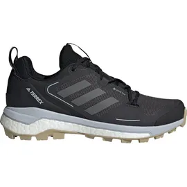 adidas Damen TERREX Skychaser 2 GTX Walking Shoe, Core Black/Halo Silver/Halo Blue, 36 2/3