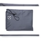 Lumaland Wetterschutzhaube für 3 Modulare Elemente 200 x 100 x 100 cm Grau