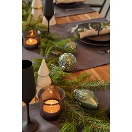 BLOMUS Windlicht Calma Stein, Marmor, Granit Grau Dunkelgrau S (Small)