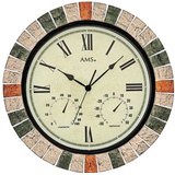 AMS -Uhr mit Wetterstation 46cm- 9620