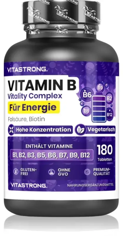 VITASTRONG Vitamin B Vitality Complex Vitamin B-Komplex 36 g