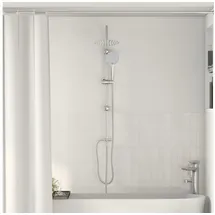 vidaXL Duschsystem Silber 47 x 20 x 95 cm