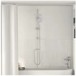 vidaXL Duschsystem Silber 47 x 20 x 95 cm