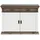 OTTO home Vinales 109 x 83 x 39 cm Weiß / Wengefarben
