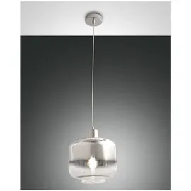 Fabas Luce Cathy 1-flg. 60W Durchmesser 30 cm Metall und geblasenes Glas gold