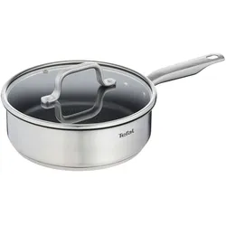 Tefal Schmorpfanne  Virtuoso , silber , Edelstahl Ø: 24