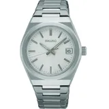 Seiko Damenuhr mit Saphirglas Stahl/Silberfarben