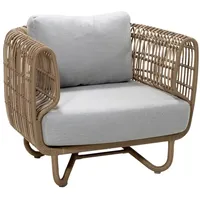 Cane-Line Gartensessel Nest 90 x 74 81 cm Polyrattan Beige