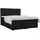 Deine Möbel 24 CLAUDIA 180 x 200 cm H4 Schwarz