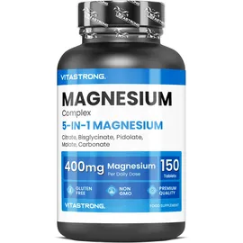 vitastrong Magnesium Komplex 5-in-1 Tabletten 150 St.
