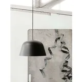 Muuto Ambit 1-flg. Ø55 cm rund schwarz