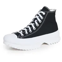 Converse Chuck Taylor All Star Lugged 2.0 Sneaker, Black/EGRET/White, 37.5 EU
