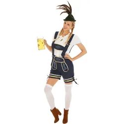 tectake® Frauenkostüm Trachten Set Zillertal