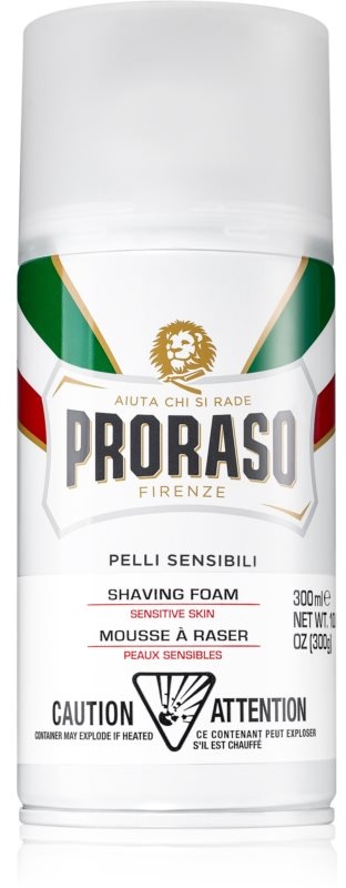 Proraso White Rasierschaum für empfindliche Haut 300 ml