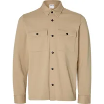 Selected SLHJACKIE Sweatjacke Herren Beige L