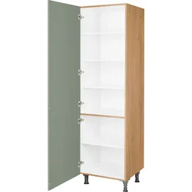 Nobilia Hochschrank Cascada 60 x 58,3 x 216,6 cm Grün
