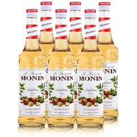 Monin Haselnuss 6 Flaschen a. 07 Liter nicht nur für Ihren Kaffee!