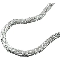 GALLAY Königskette 3x3mm Silber