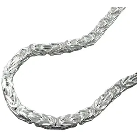 GALLAY Königskette 3x3mm Silber