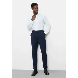 Olymp Businesshemd OLYMP "OLYMP No. Six, super slim, Kent", Herren, Gr. 42, Normaler Arm, weiß, 97% Baumwolle, 3% Elastolefin, Hemden