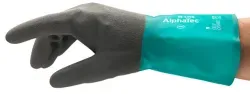 Ansell AlphaTec® 58-530B Handschuh, PSA Kategorie 3, grau 58530B070 , 1 Packung = 6 Paar, Größe 7