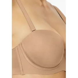 SCHIESSER BH Bandeau Bra Beige A, 75 Damen