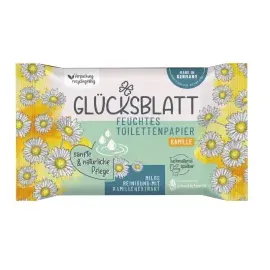 glücksblatt Feuchtes Toilettenpapier Kamille 12 x 42 Tücher