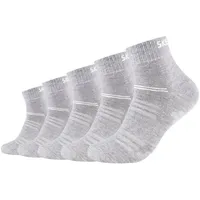 SKECHERS 5 Paar Skechers Unisex Quarter Socken SK42017 43-46