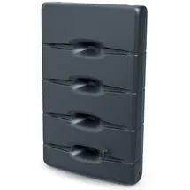 Prosperplast Aqua Wall Regentonne 400 l anthrazit