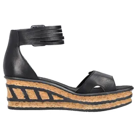 Rieker Sandalette Damen Schwarz 36