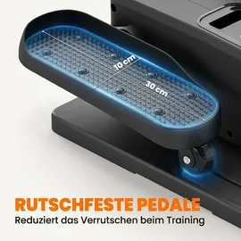 sportnow Mini Ellipsentrainer Schwarz
