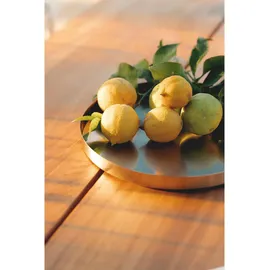 Niehoff Tisch Trapezkufe anthrazit - 260 x 95 cm Teak