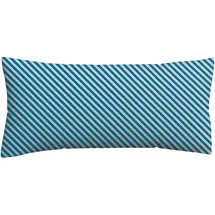 schlafgut Kissenbezug Woven Fade 40 x 80 cm Blau