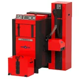 ATMOS P85 Pelletkessel 80 kw mit Pelletbrenner A85 + 4,0m Dosierförderschnecke