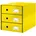 Organizer Schubladenset Wow 3-tlg gelb