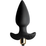 Rocks-Off Butt Throb Analplug-Vibrator - schwarz