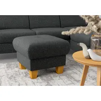 Home Affaire Polsterhocker Lindgren 61 x 46 x 61 cm Grau