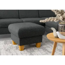 Home Affaire Polsterhocker Lindgren 61 x 46 x 61 cm Grau