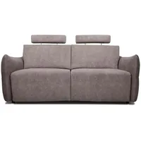 Konstanta Möbelhaus Schlafsofa Lion mit Matratze, Dauerschläfer, Pocket-Spring-Federkern Matratze beige