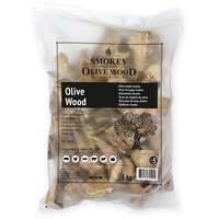 Smokey Olive Wood 5Kg Olivenholz für BBQ und Smoker, grobe Chunks 5-10cm
